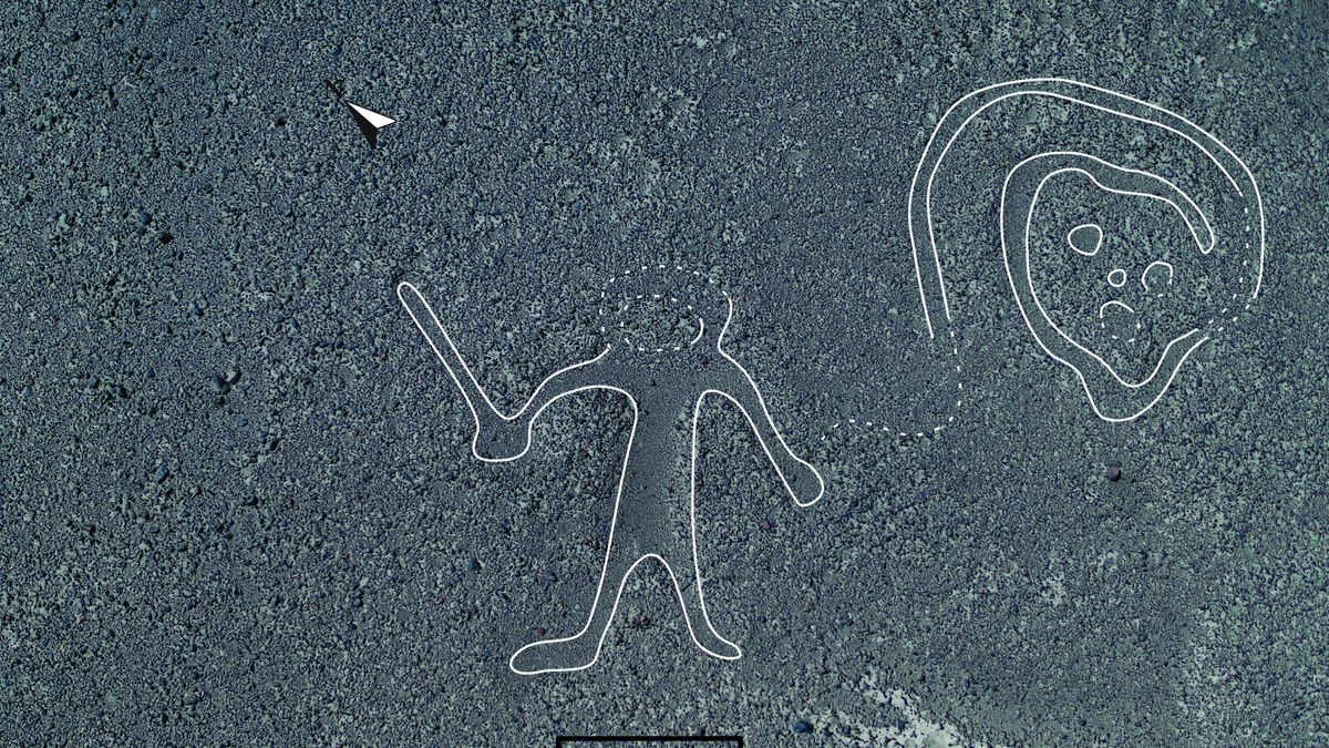 Hallados 168 nuevos dibujos en Nazca que solo pueden distinguirse desde las alturas