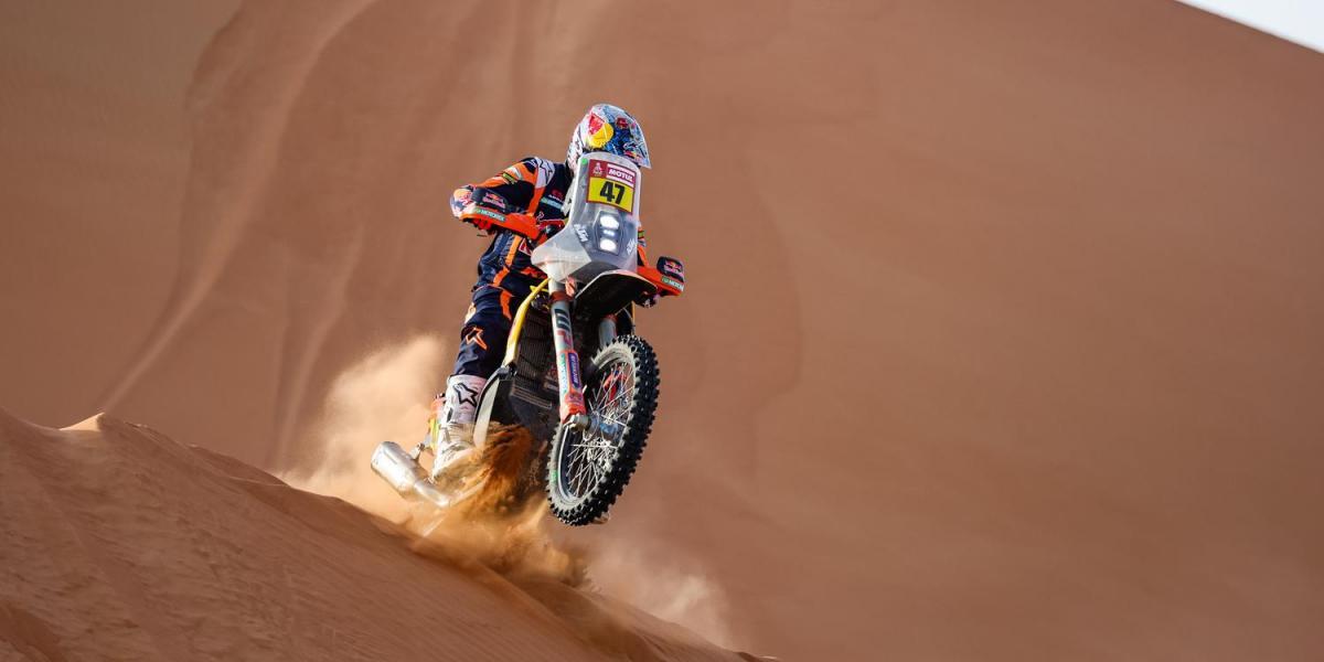 Kevin Benavides conquista su segundo Dakar en moto