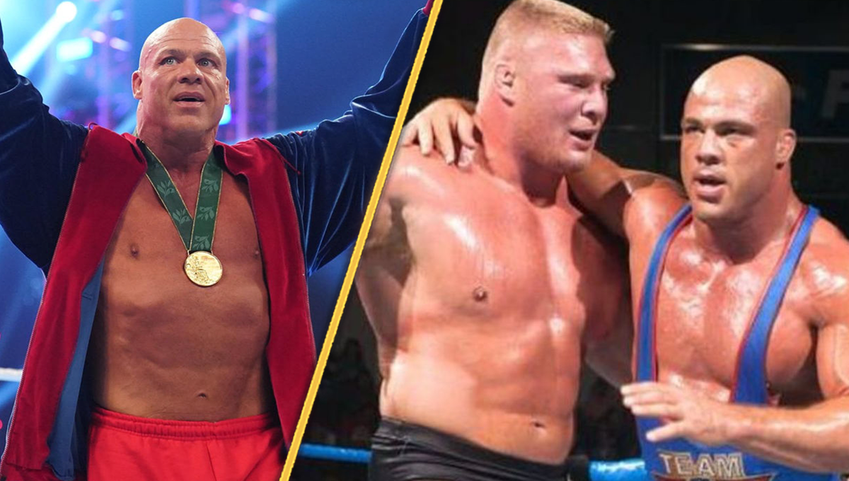 Kurt Angle recuerda que Brock Lesnar se rompió el cuello