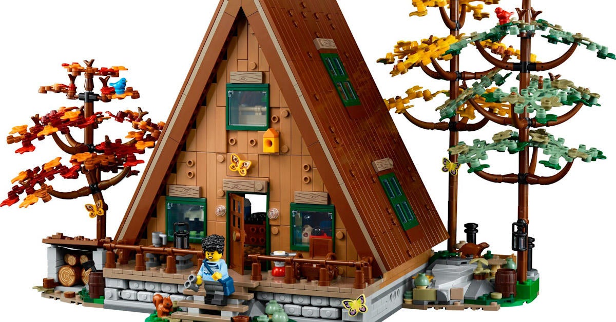 LEGO Ideas A-Frame Cabin es una gran escapada