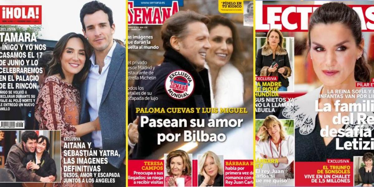La confirmación del noviazgo Yatra-Aitana y la madre de Piqué, en las portadas