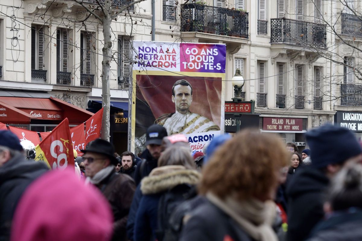 La reforma de las pensiones abre una brecha entre Macron y la mayoría de franceses