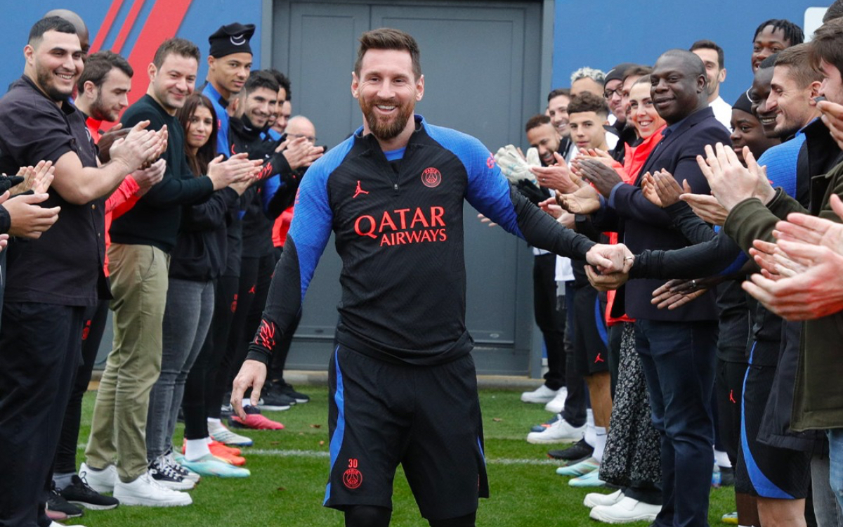 Ligue 1: Messi recibe "guardia de honor" en su regreso con el PSG | Video