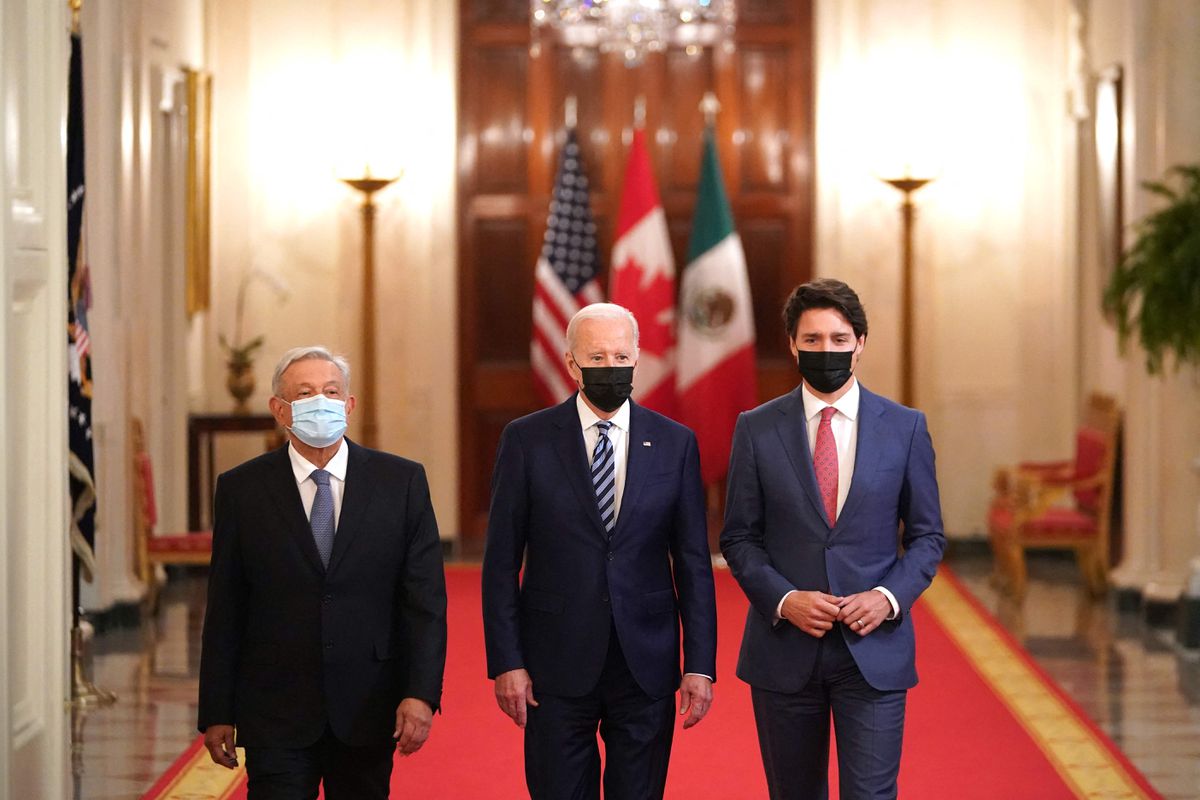 López Obrador recibe a Biden y Trudeau en una cumbre marcada por la crisis migratoria y la guerra contra el narcotráfico