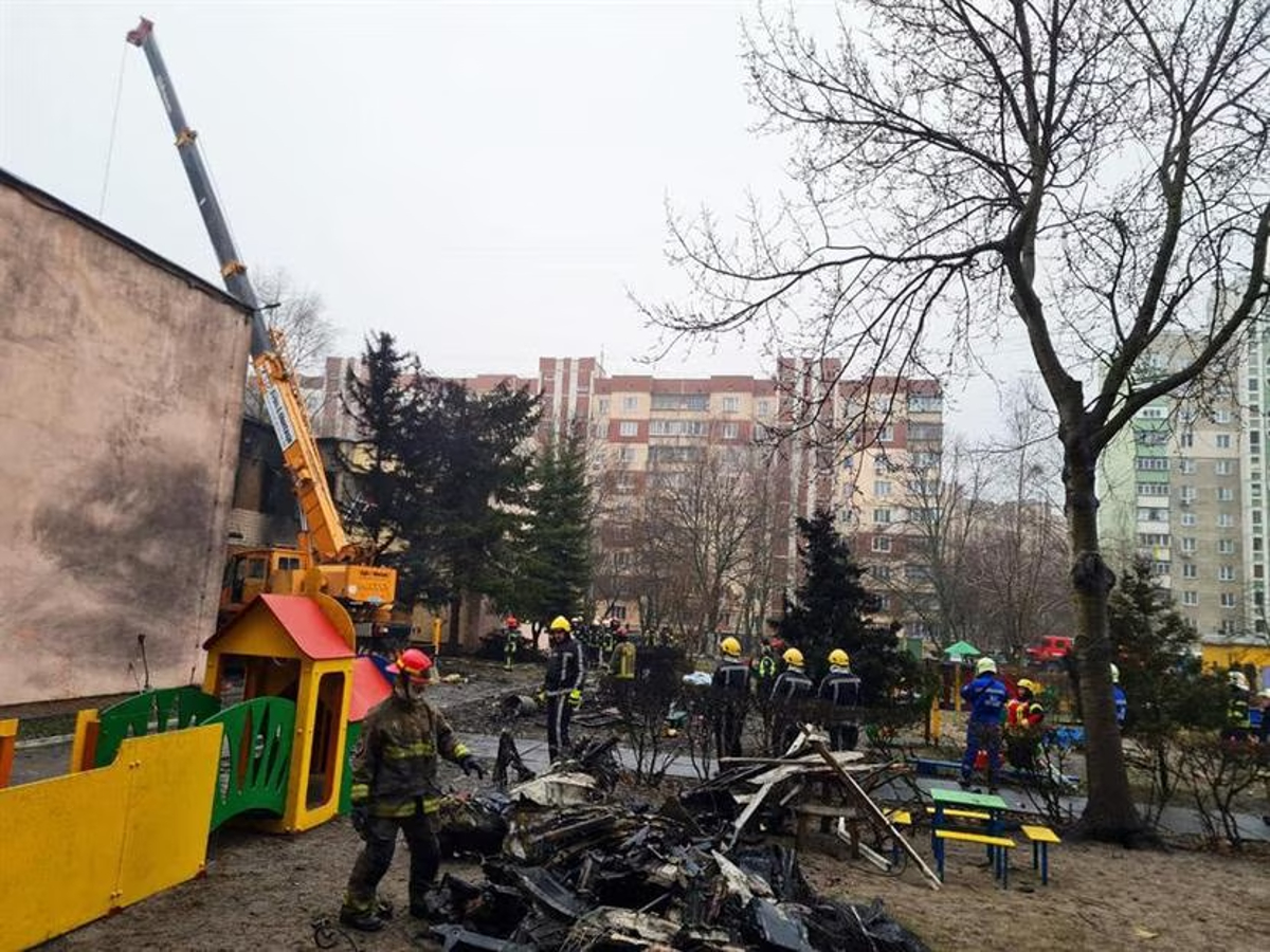 Madre ucraniana narra el horror tras el accidente de helicóptero