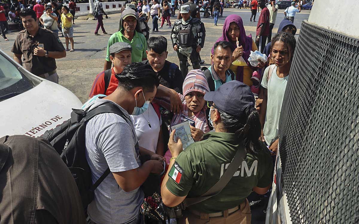 México superó las 118 mil peticiones de asilo de migrantes en 2022