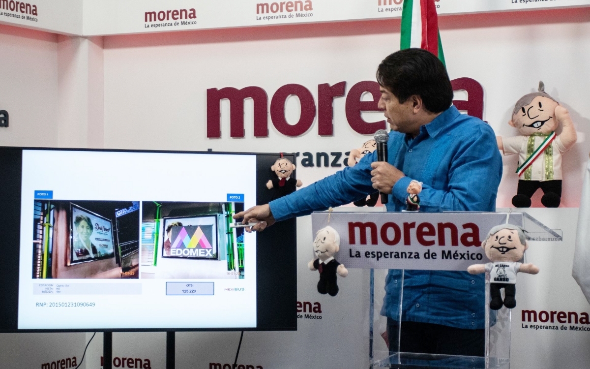 Morena denuncia al gobierno del Edomex por presunto sabotaje de campaña de Delfina Gómez