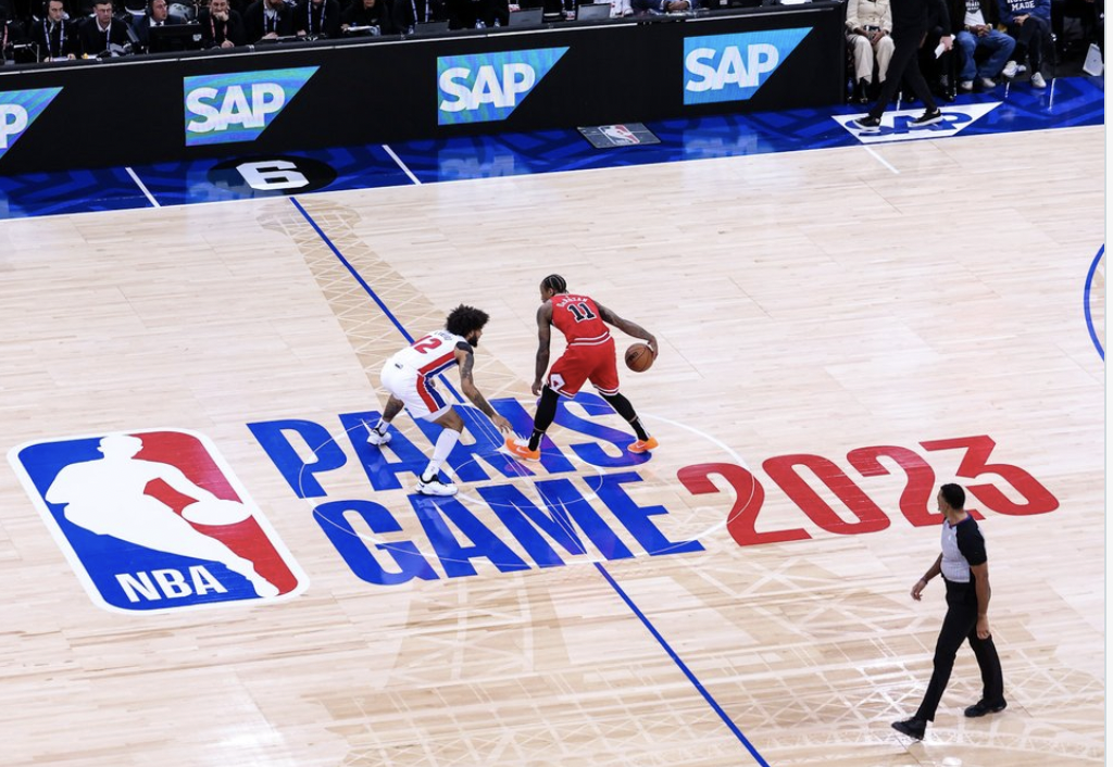 NBA: Se imponen Bulls a Pistons en la Accor Arena de París | Video