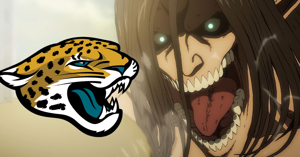 NFL canaliza Attack on Titan en nueva promoción de Jaguars
