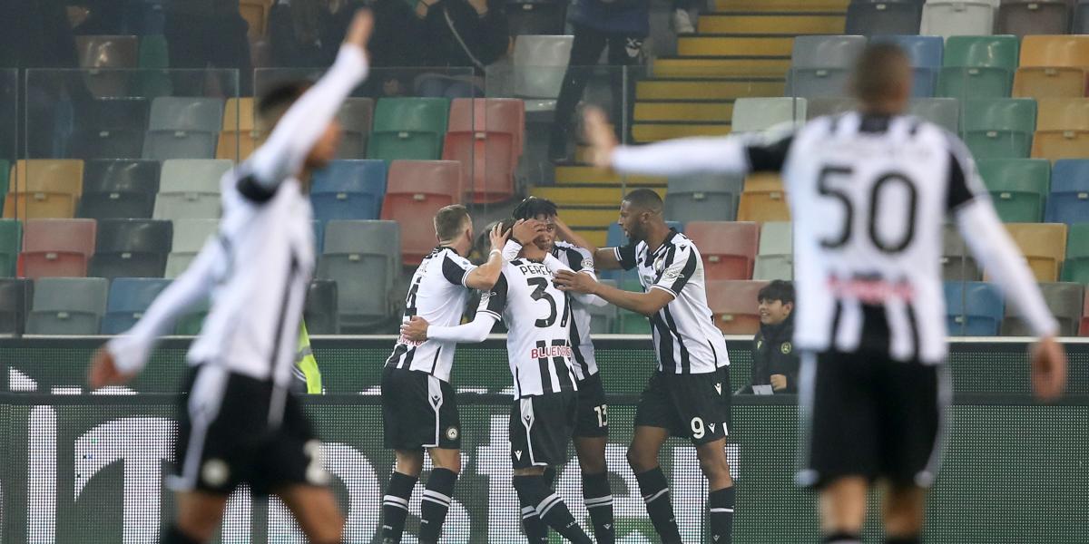 Pereyra salva al Udinese