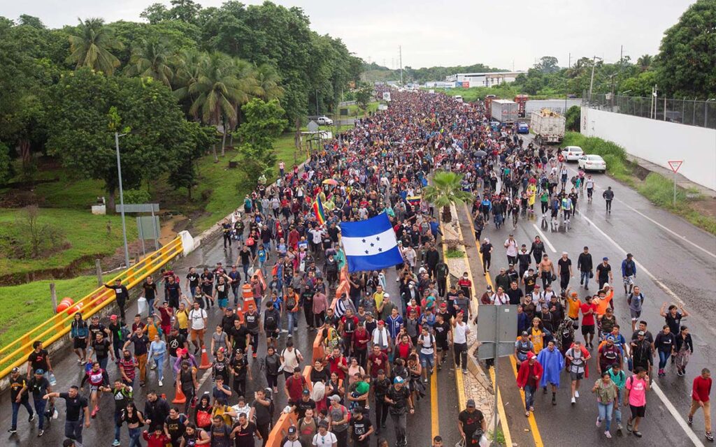 Primera caravana migrante del año saldrá de frontera sur de México