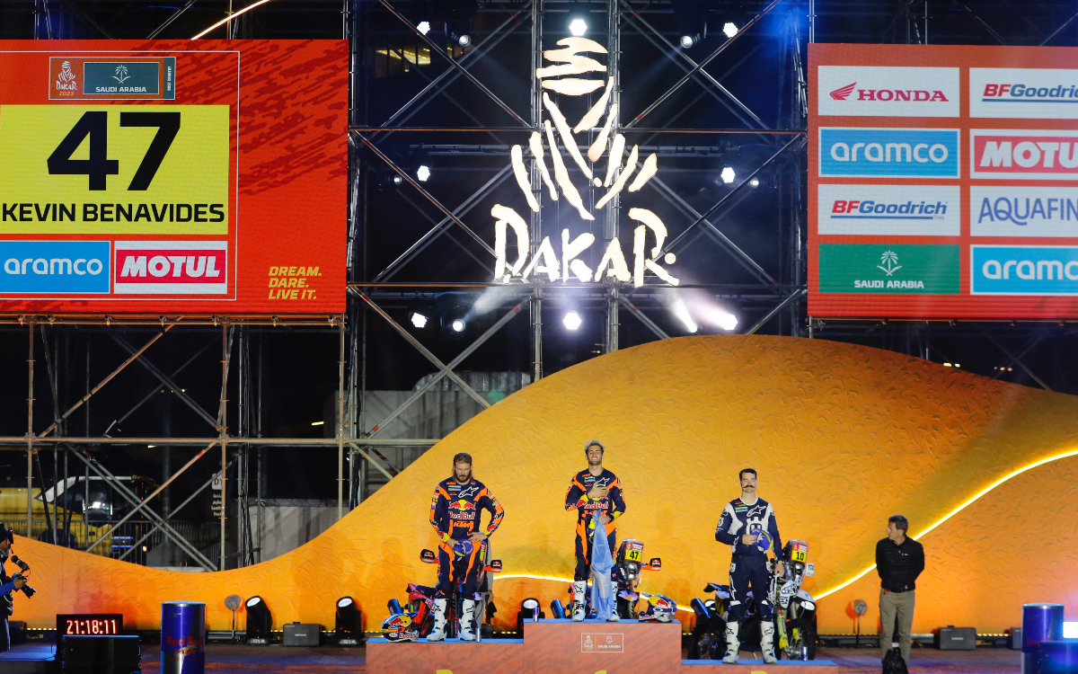 Rally Dakar 2023: Al-Attiyah y Benavides conquistan la carrera por el desierto | Fotogalería