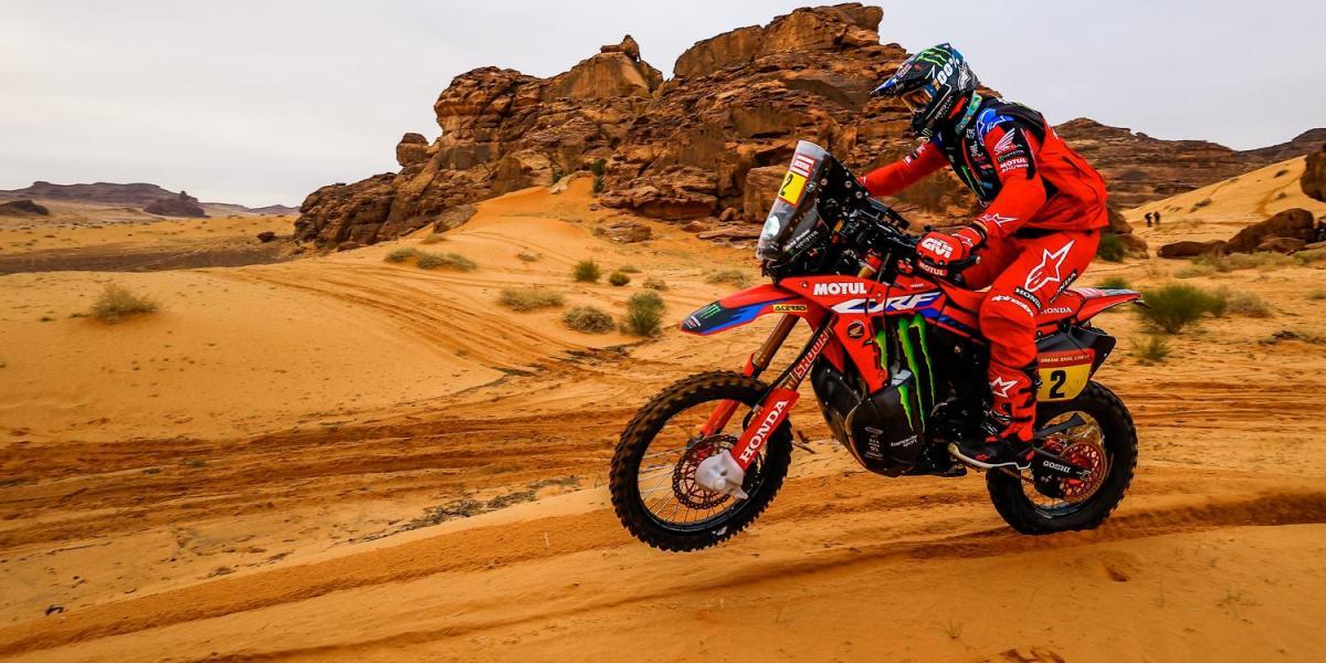 Ricky Brabec, segundo favorito en abandonar el Dakar en motos