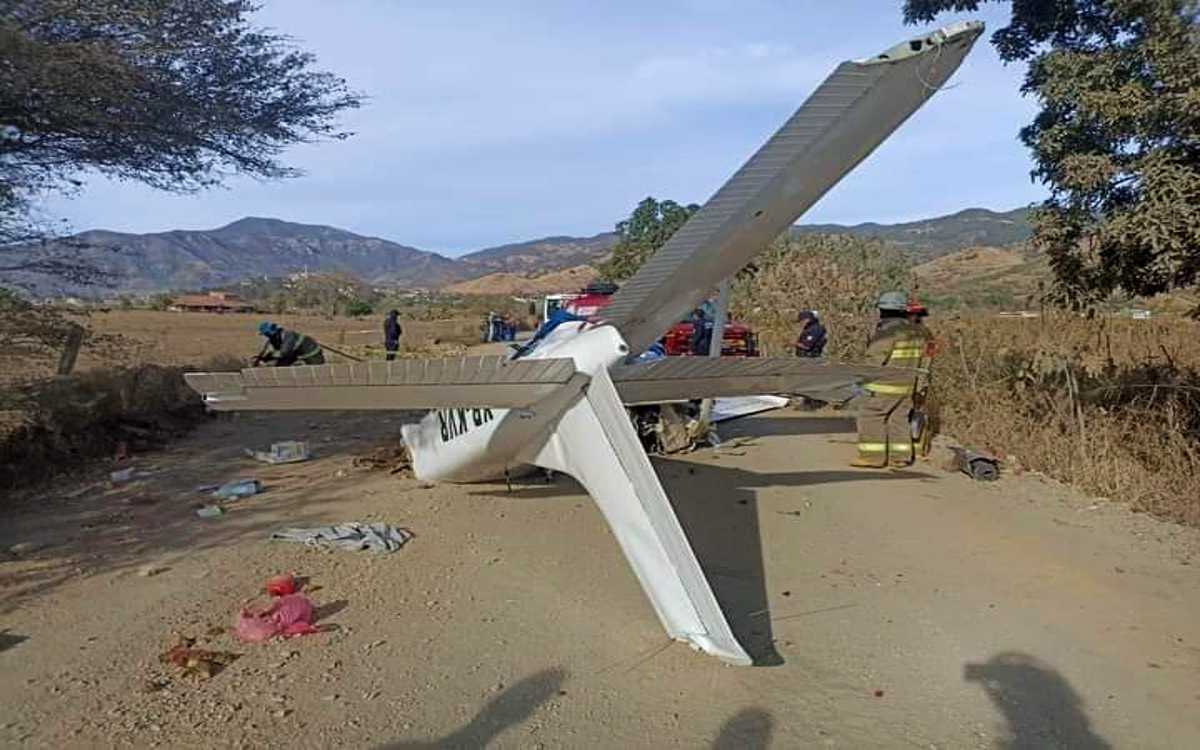 Se desploma avioneta en Talpa: dos muertos y una herida