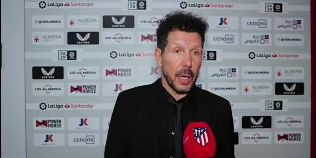 Simeone: "Estamos esperando el gol que en algún partido importante aparecerá"