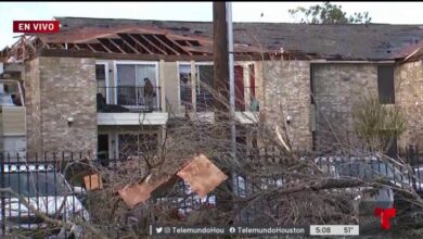 Tornado causa destrozos en apartamentos al sureste de Houston