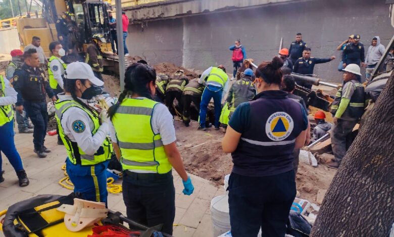 Un muerto y un herido por derrumbe en Río San Joaquín; Fiscalía investiga