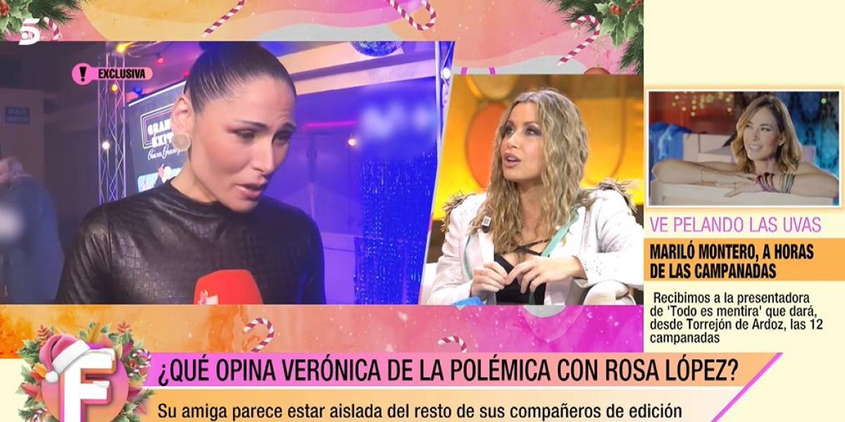 Verónica Romero se posiciona en la polémica entre Rosa López y Chenoa