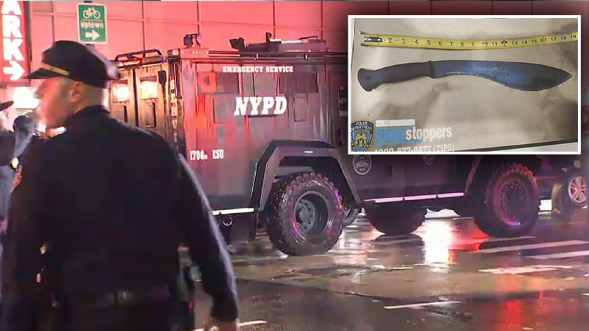 recibe cargos sospechoso de ataque en Times Square