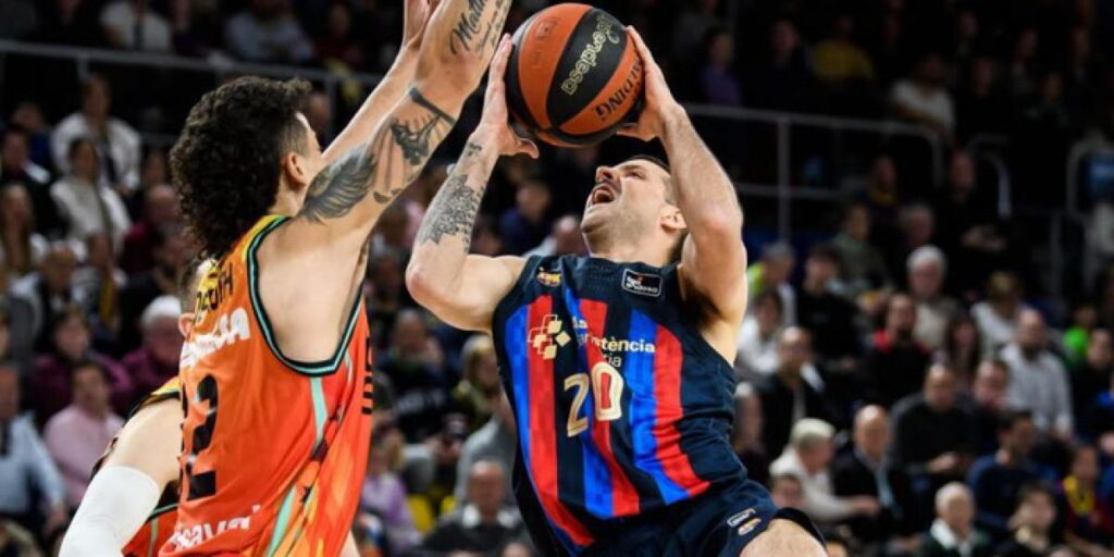 81-75: El Barça reacciona en la segunda parte ante el Valencia Basket