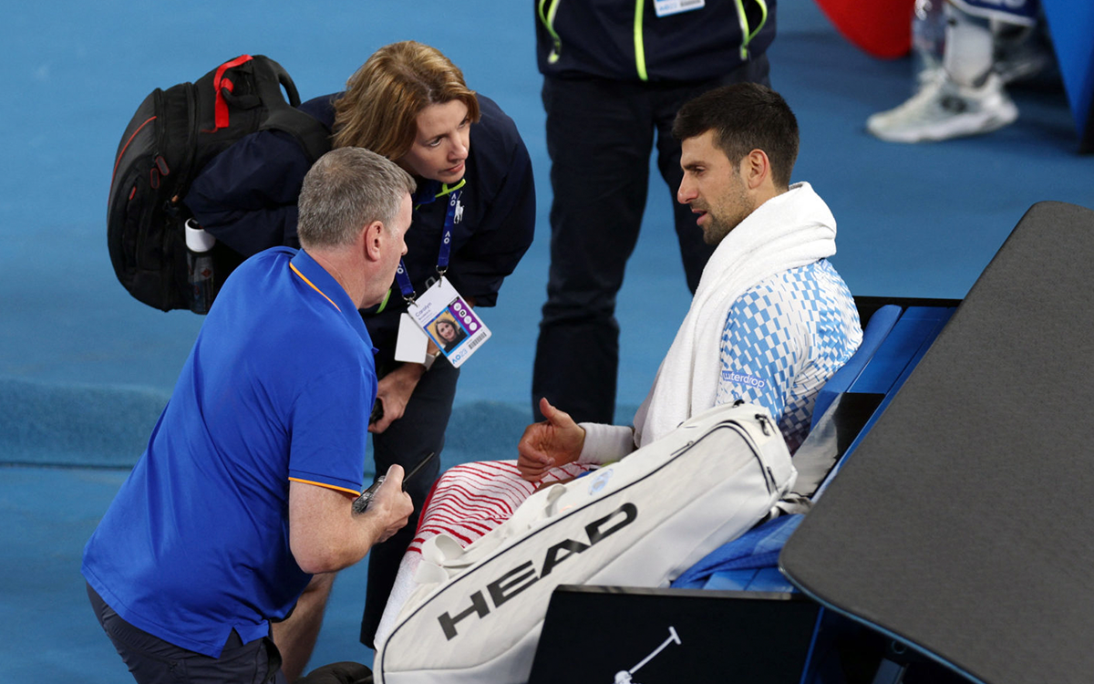 Abierto de Australia: Djokovic se coronó con un desgarre en el muslo | Video