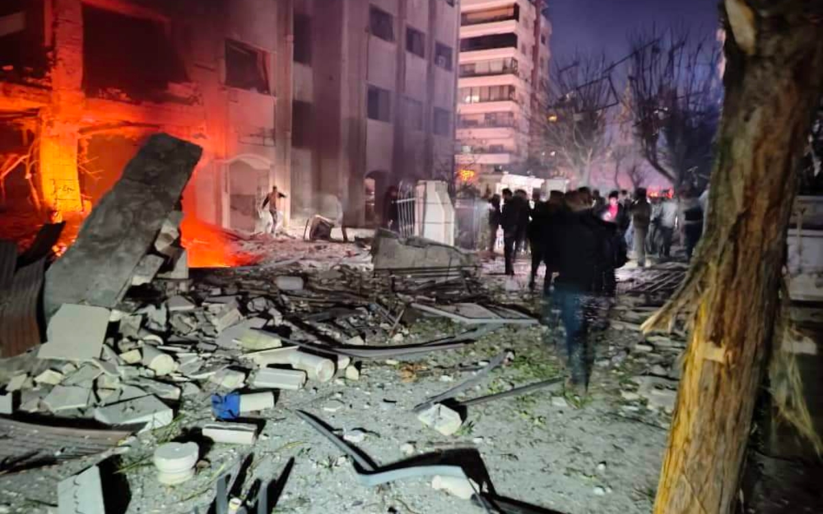 Al menos 15 muertos en Damasco por ataque israelí