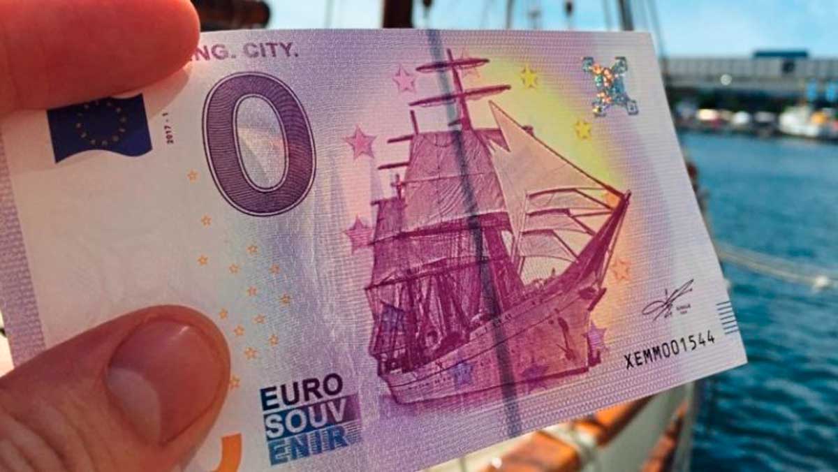 Alemania pone en circulación un billete de cero euros
