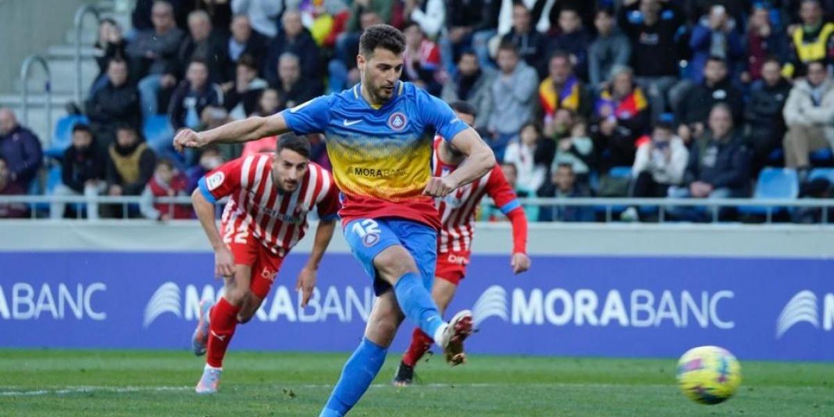 Bakis le da el triunfo al Andorra ante el Sporting