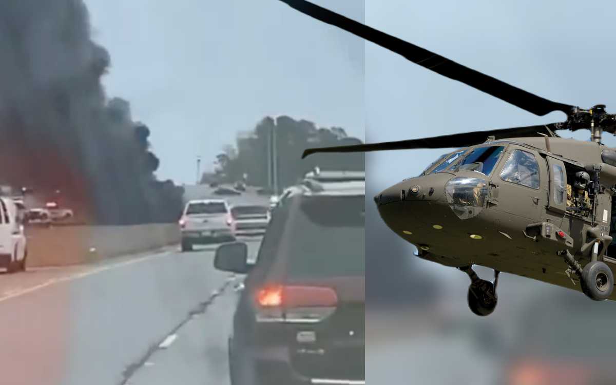 Cae helicóptero Black Hack en Estados Unidos: seis muertos