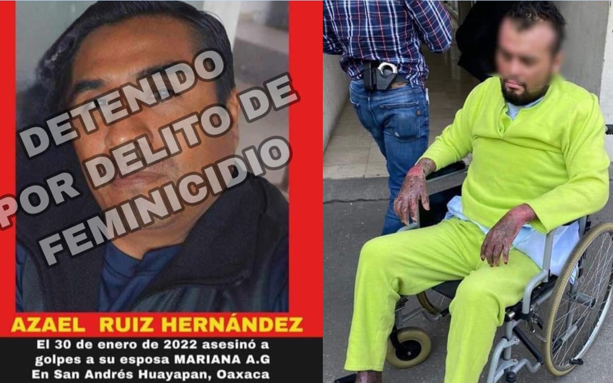Caen dos presuntos feminicidas en Oaxaca; el primero mató a su esposa y el segundo a sus dos hijas