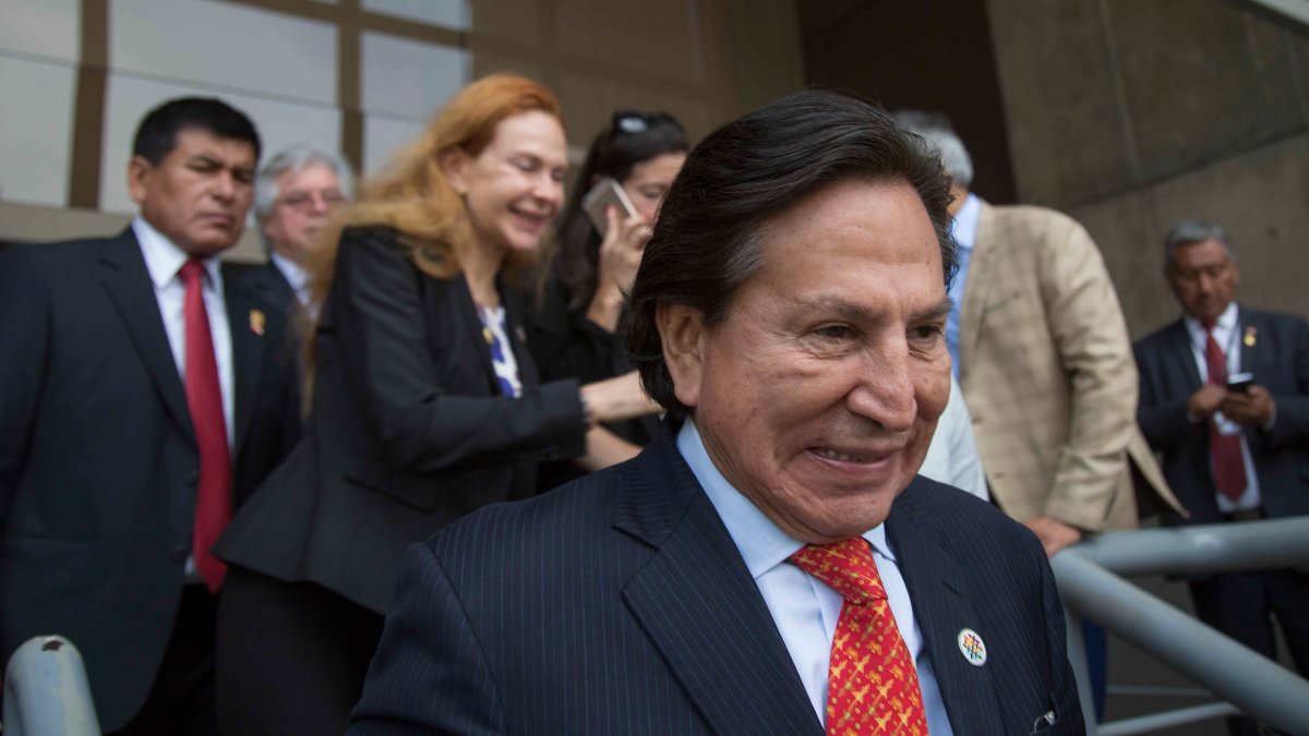 EEUU aprueba extraditar al expresidente Toledo a Perú