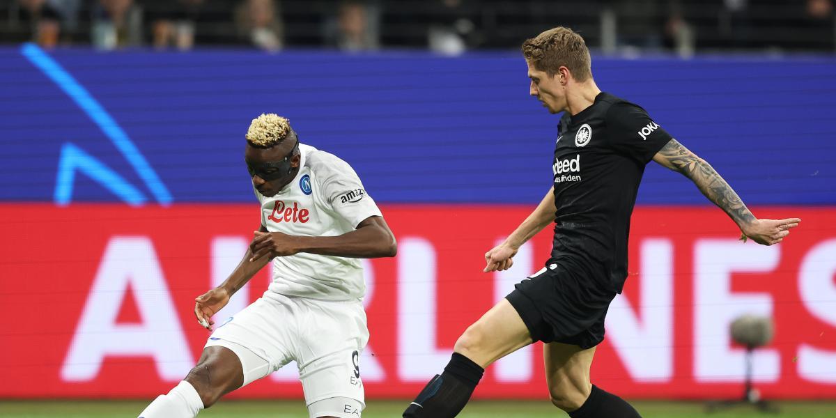 Eintracht Frankfurt - Napoli: resultado, goles y resumen | Champions League: Octavos de final