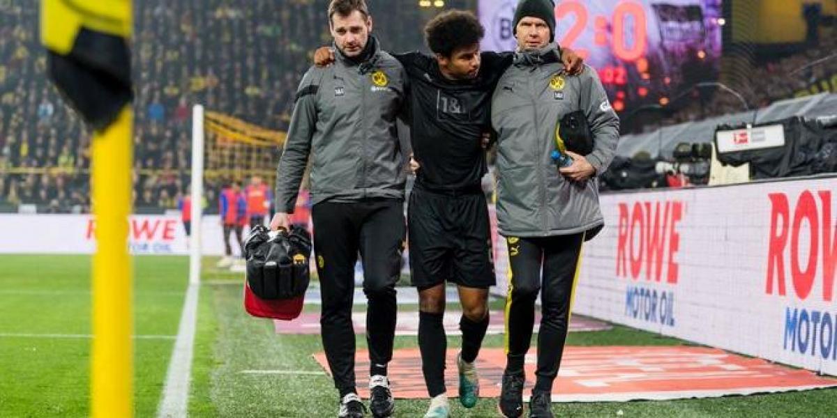 El Dortmund informa del alcance de la lesión de Adeyemi