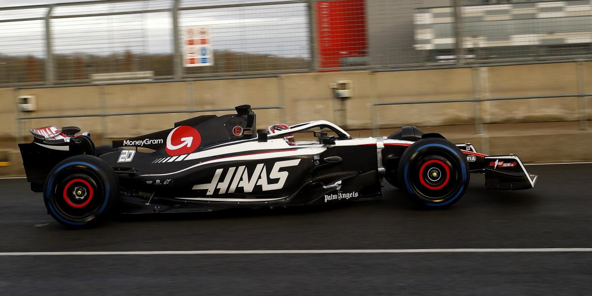 El nuevo Haas ya se muestra en pista