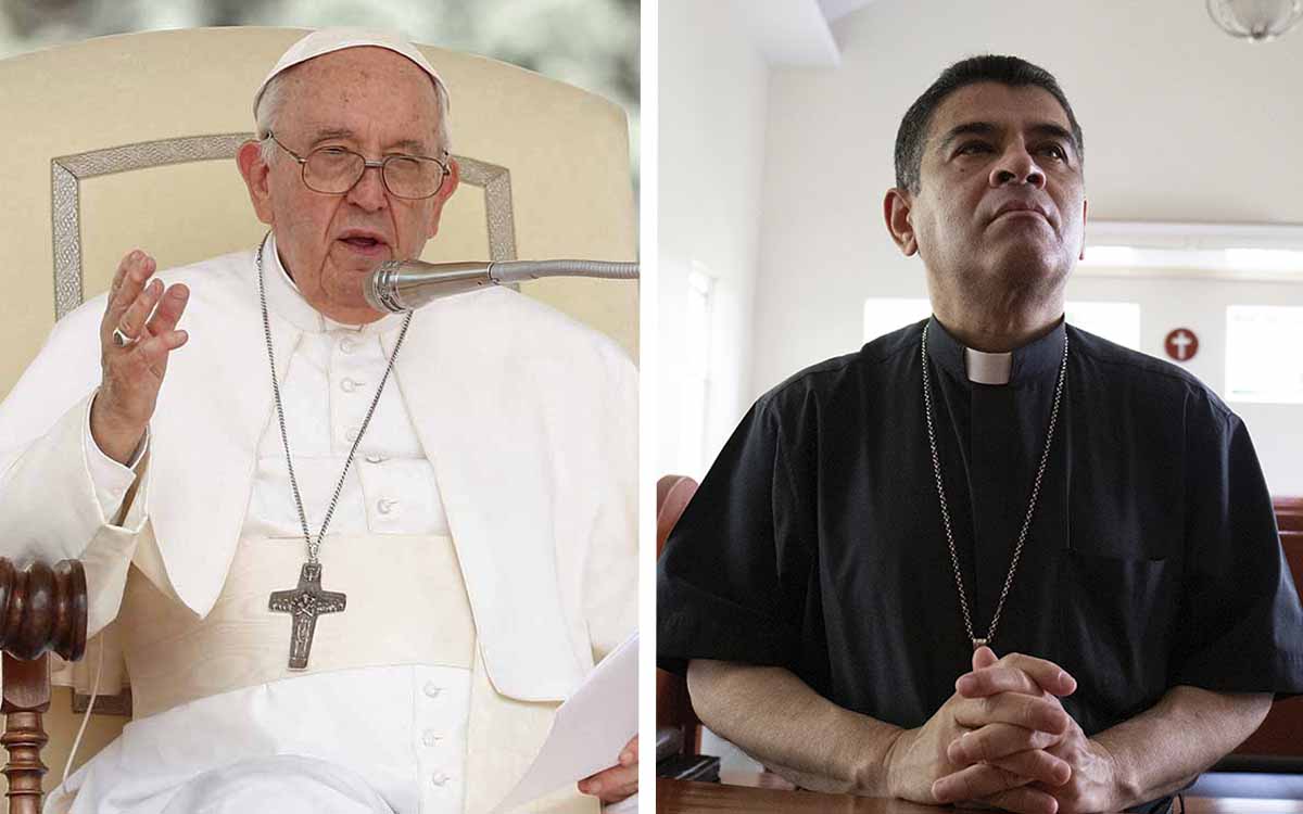 El papa Francisco expresa su preocupación por la condena al obispo nicaragüense Rolando Álvarez