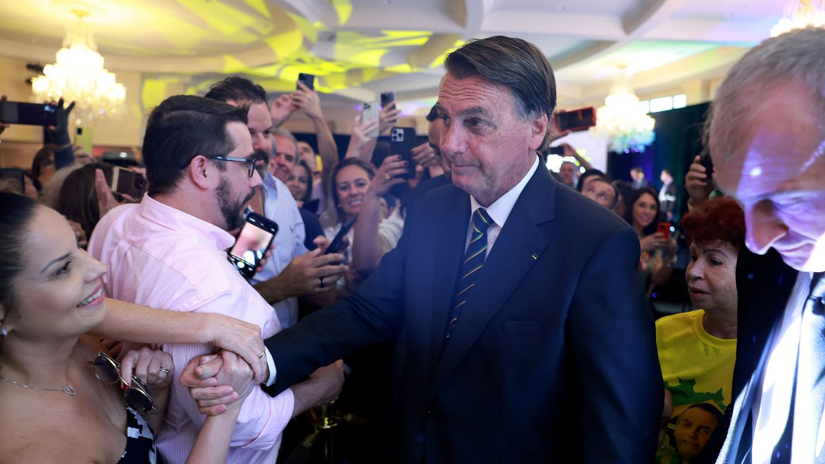 “En las próximas semanas”: Bolsonaro habla en Florida sobre su posible regreso a Brasil