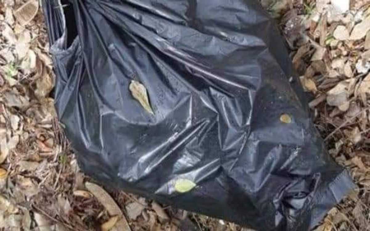 Encuentran restos de un bebé dentro de una bolsa en Tehuacán
