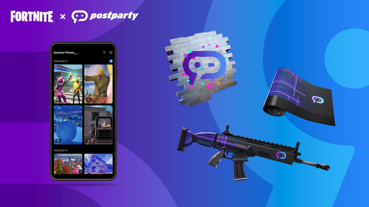Epic Games lanza Postparty, una aplicación para compartir clips de Fortnite