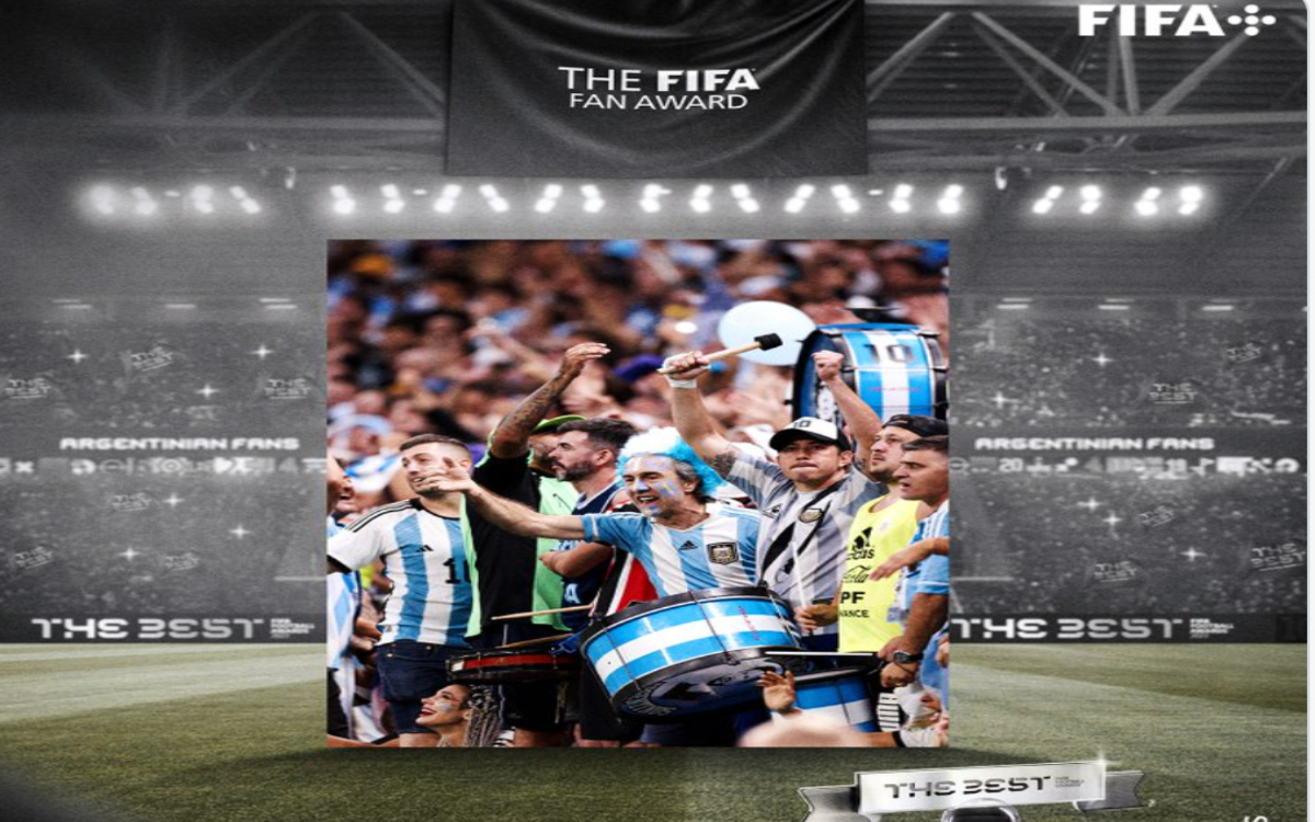 FIFA The Best: Afición argentina es reconocida como la mejor del año | Video