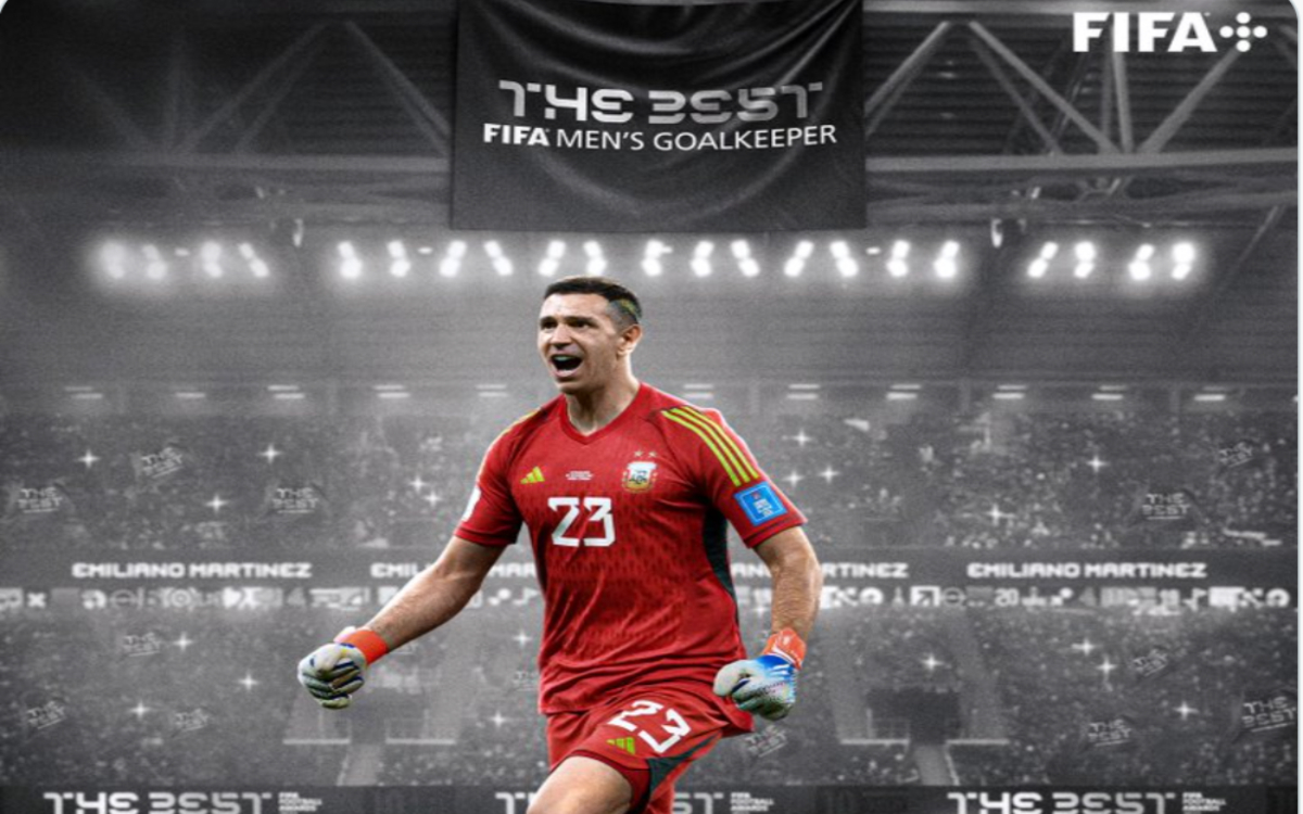 FIFA The Best: Mary Earps y Emiliano 'Dibu' Martínez, mejores porteros | Tuit