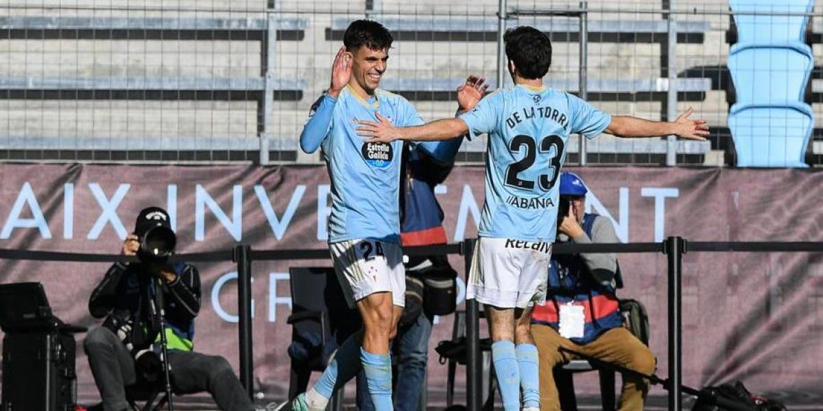 Gabri Veiga se desmelena y deja al Celta fuera de la zona de peligro