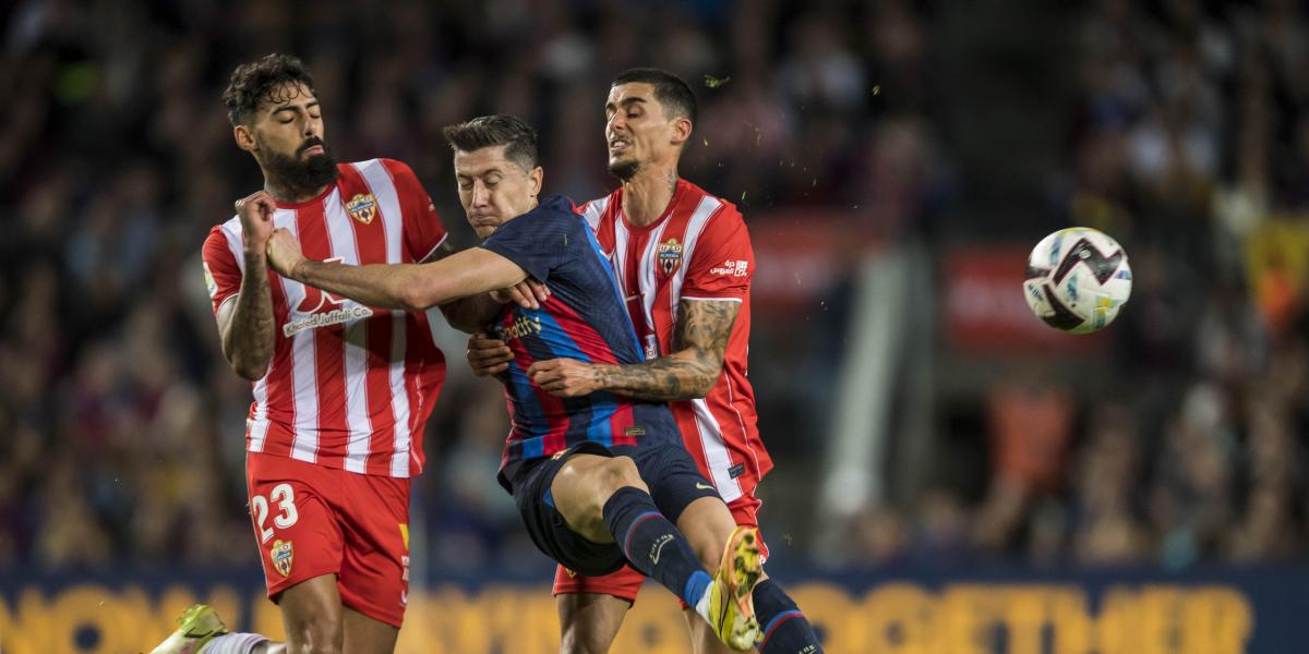 Horario y dónde ver por TV el Almería - Barcelona de LaLiga Santander