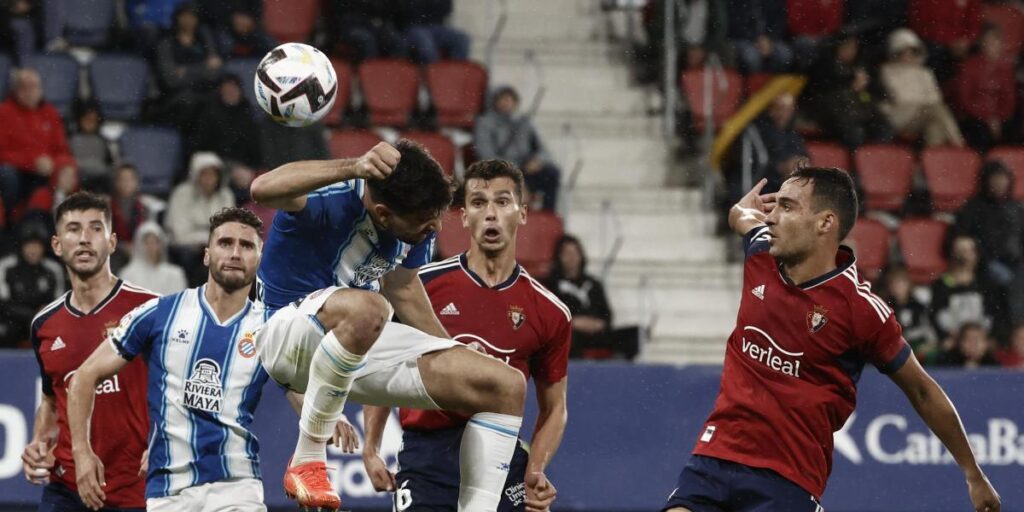 Horario y dónde ver por TV el Espanyol - Osasuna de LaLiga Santander