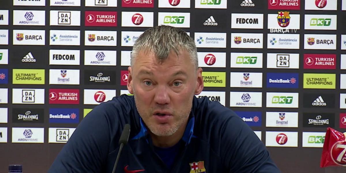 Jasikevicius: "La Copa no cambia nada, estamos en buena dinámica"