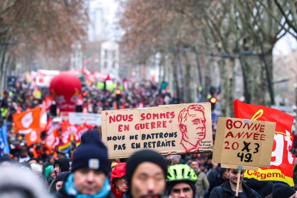 La calle contra la reforma de las pensiones de Macron: tercer episodio