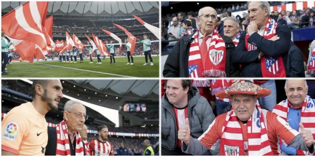 Lo que no se vio del homenaje del Atlético al Athletic: "Actos así son muy necesarios"