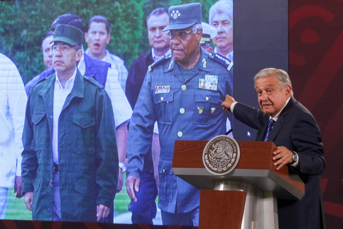 López Obrador, sobre la condena a Genaro García Luna: “Ayuda a seguir limpiando la corrupción en México”