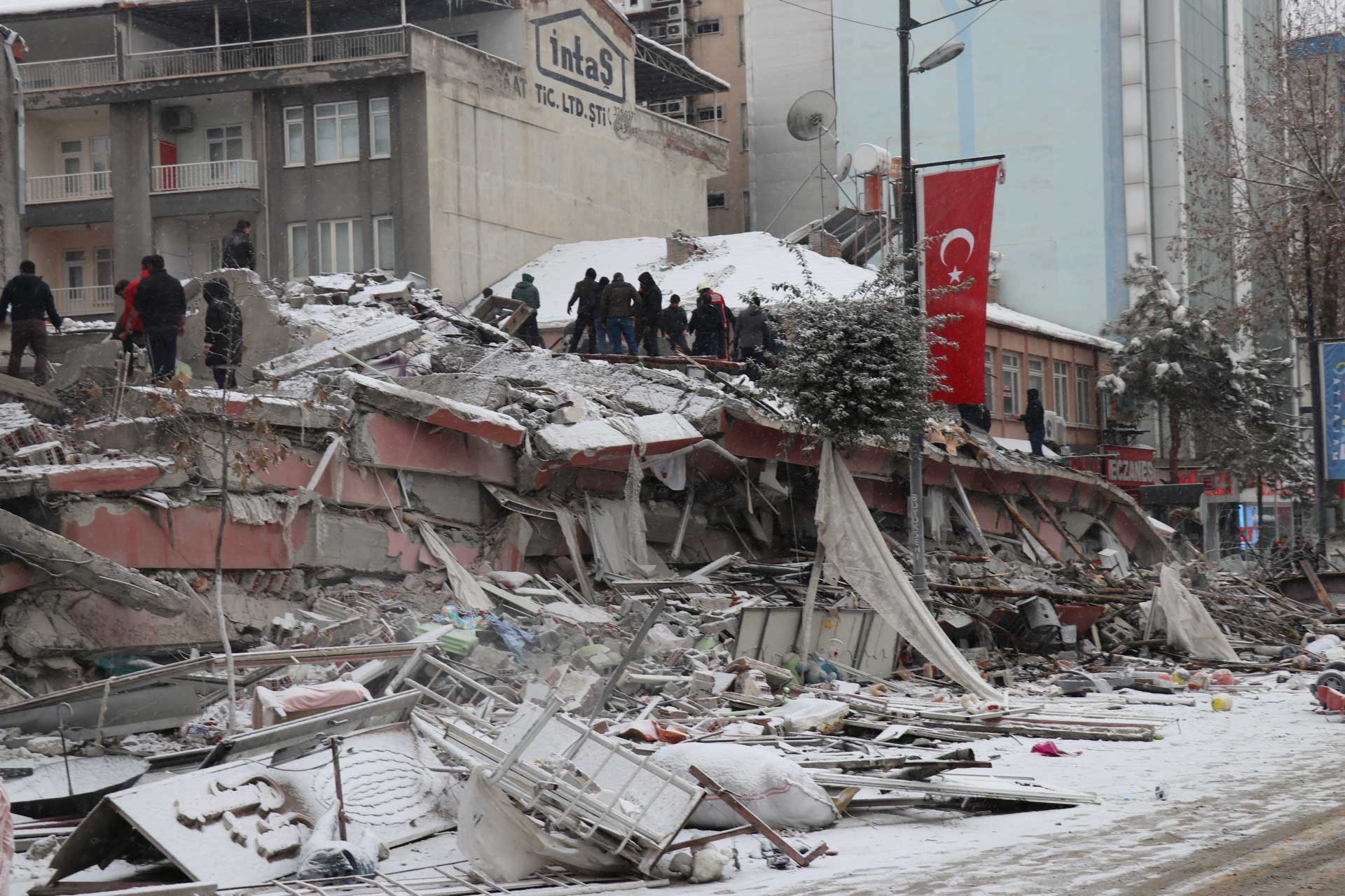 Mapas: Terremoto de magnitud 7,8 sacude Turquía, Siria, Líbano e Israel
