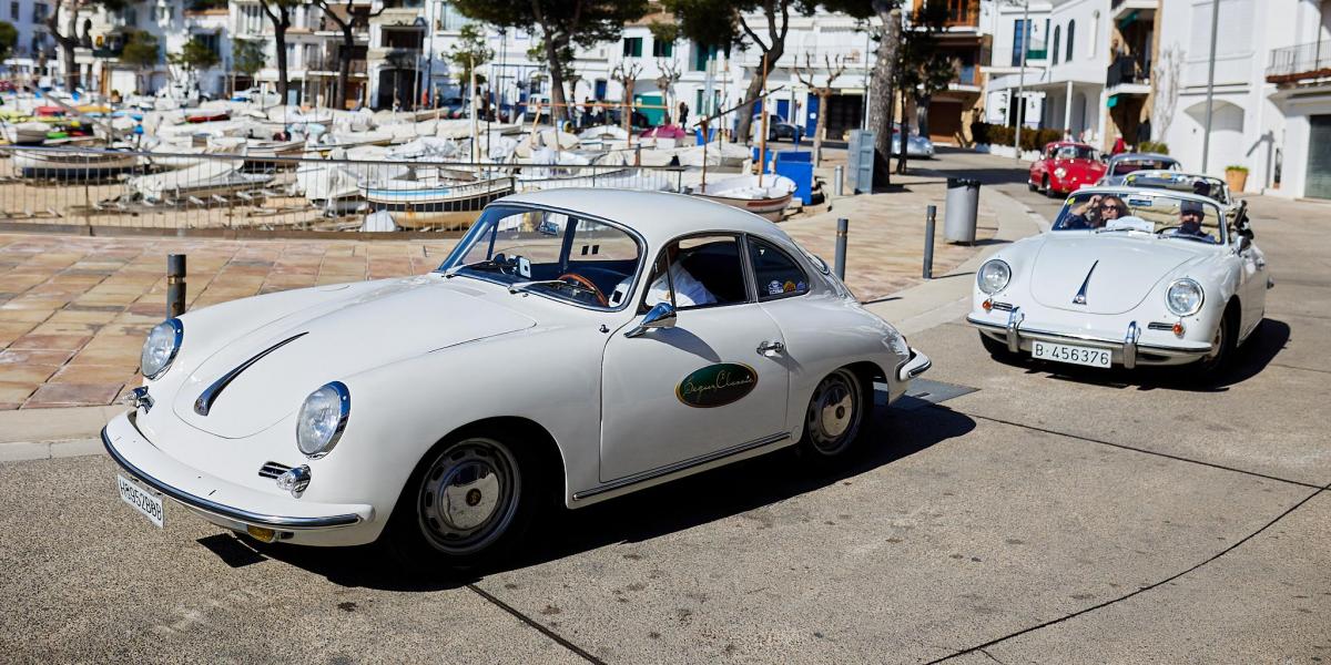 Más de 30 Porsche clásicos se reúnen en una Ruta por Girona