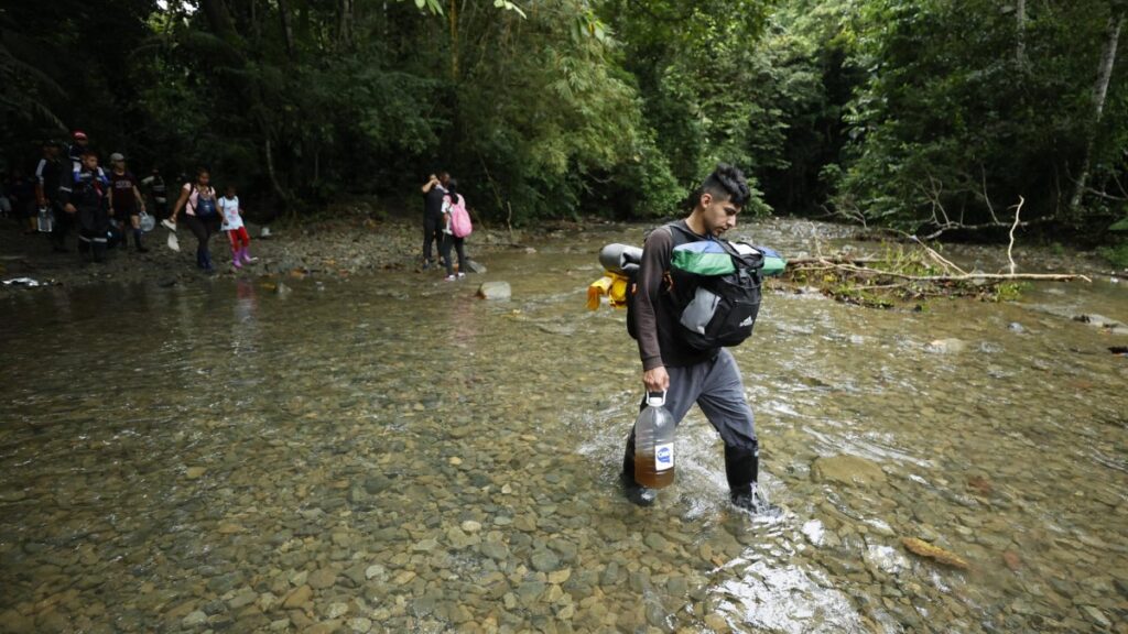 Más de 45,000 migrantes irregulares cruzaron la peligrosa selva del Darién en lo que va de 2023